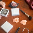 thumbnail image 4 of PBPBOX Craft Accessory for Simple Design Diy Face Supply in White Clay 3Pcs, 4 of 5
