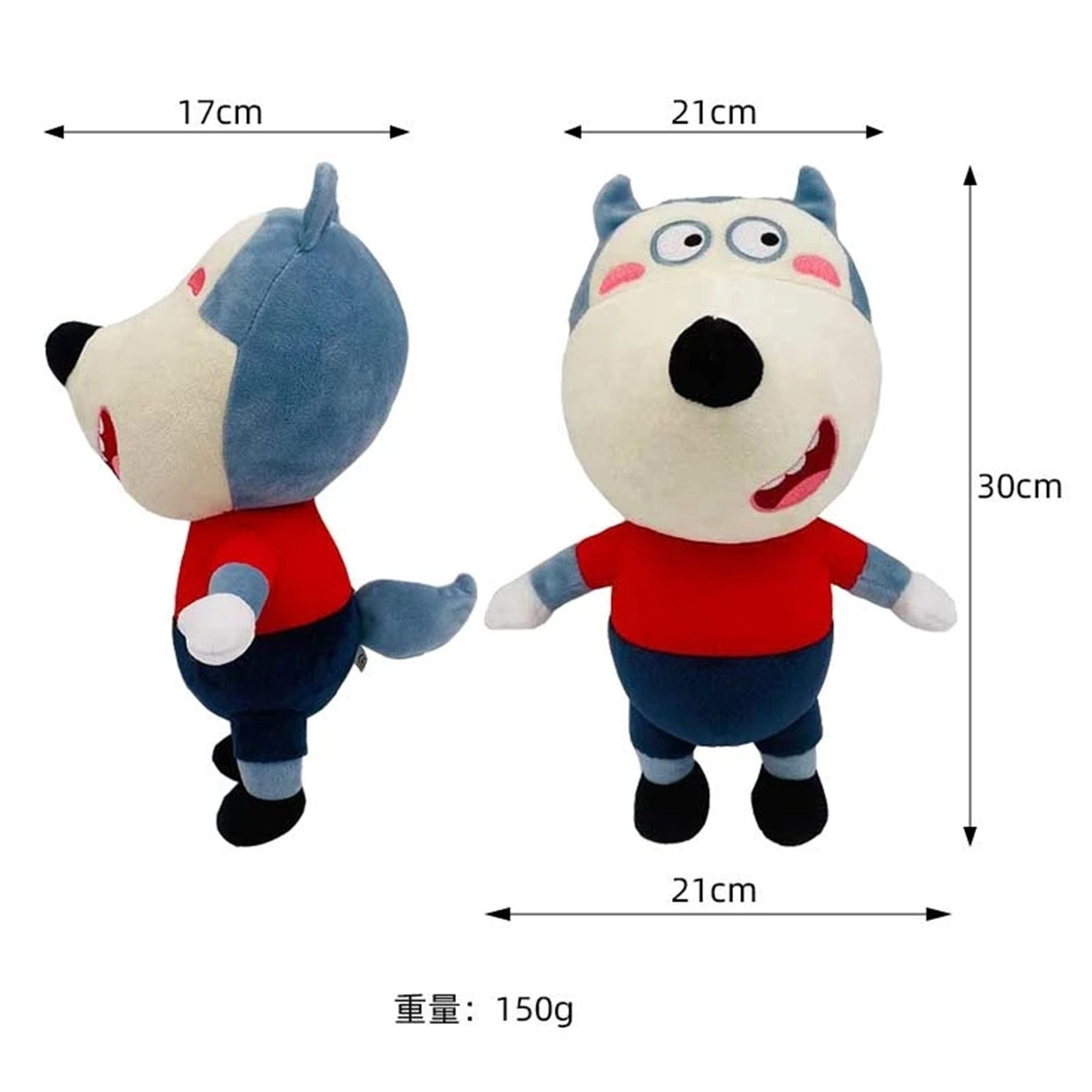 Plush Dolls set 30Cm Wolfoo Family Toys Cartoon Ie Lucy Soft Stuffed Toy  For Children Kids Boys Girls Fans Gifts 221104 Drop D330d From Cucu,  $208.15