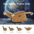 thumbnail image 4 of Spruce & SpringDual Motor Zero Gravity Power Recliner with Smart Home Button, Saddle brown, 4 of 6