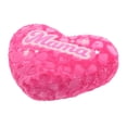 thumbnail image 4 of 14-Inch Pink Furry Plush Heart Pillow for Mother's Day "Mama", 4 of 6