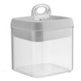 thumbnail image 2 of Grain Dispenser Container Countertop Food Storage Tank Kitchen Dry Beans Box Clear Rice Cereal Jar, 2 of 10