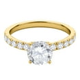 thumbnail image 2 of Aonejewelry 0.50 Ctw. Handcrafted Distinctive Diamond Engagement Wedding Ring 10K Yellow Gold, 2 of 4