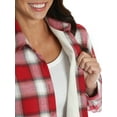 thumbnail image 3 of Lee Riders Women's Fleece Lined Flannel Shirt, 3 of 3