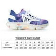thumbnail image 2 of Glacier Fashion Women's Nurse Shoes Casual Flat Sneaker Print Ladies Lace Up Light Walking Shoe Breathable Footwear, 2 of 8