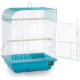thumbnail image 4 of HomeStock Rustic Retreat Top Bird Cage with Durable Metal Construction, Spacious Interior, and Convenient Top Access-Color:Teal,Size:Flat Top, 4 of 10