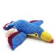 thumbnail image 1 of Cuerda de peluche con sonido para perros, juguete interactivo para masticar con chirriador incorporado, adorable cachorro de peluche para la dentición, para jugar, limpiar los dientes y jugar., 1 of 5