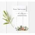 thumbnail image 4 of Inkdotpot Jeu de Baby Shower Feuilles & Animaux Ensemble de 50 Fournitures de Fête Neutres, 4 of 6