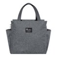 thumbnail image 3 of Insulated Lunch Bag with Ice Pack Single-Shoulder Lunch Bag Large-Capacity Outdoor Picnic Bag Fresh-Keep Ice Pack Small Ice Packs for Lunch Bags Small Ice Packs for Lunch Box, 3 of 9