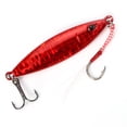thumbnail image 3 of Señuelos de pesca Señuelos de lubina realistas coloridos de alta calidad Swimbaits artificiales de agua dulce Rojo, 3 of 8