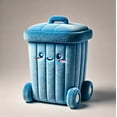 thumbnail image 6 of New cute trash can plush toy doll doll pen holder gift home decoration (Yellow,22cm), 6 of 6