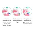 thumbnail image 3 of Smilepp Maintain HealthyOral Hygiene Routine With Flosser Toothbrush Easy orange-yellow 160 pieces 1Set, 3 of 6