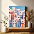 thumbnail image 6 of Colorful Mediterranean Village Kitchen Home Wall Art, 6 of 8