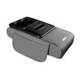 thumbnail image 4 of harayaa Car Armrest Box Pad Front Seat Practical Premium Anti Scratch Console Organizer gray, 4 of 8