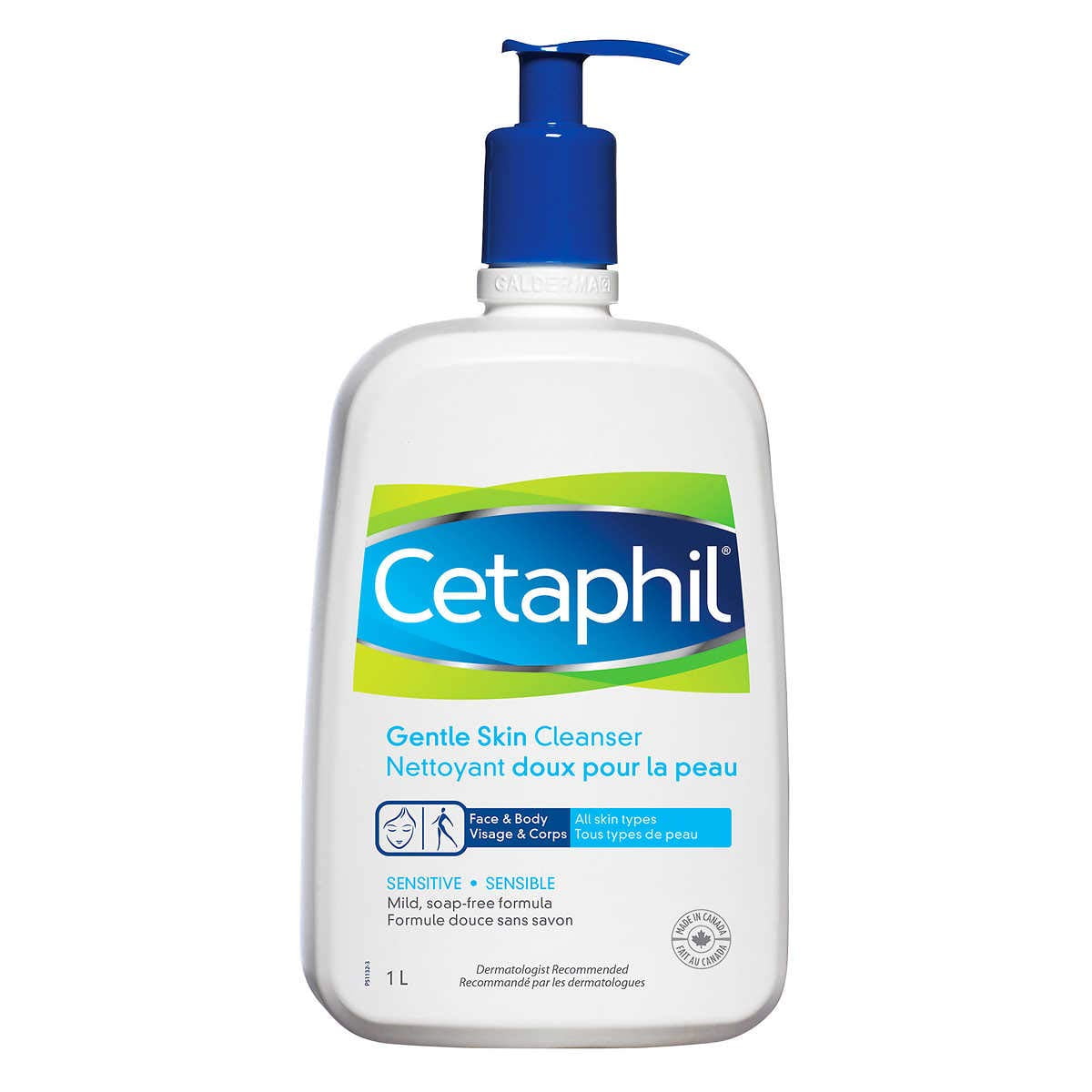 Cetaphil Gentle Skin Cleanser - Face & Body - Suitable for All Skin Types - 33.80 Fl. Oz / 1 Litres