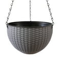 Listenwind Hanging Planter Outdoors Hanging Flower Pots with Drainage Holes, Indoor Outdoor