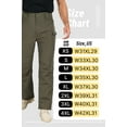 thumbnail image 4 of Men's Work Cargo Pants Mowujeit Water Resistant Pant Outdoor Lightweight Hiking, 4 of 7