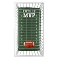 thumbnail image 2 of Sweet Jojo Designs Football Green White and Brown Photo Op Fitted Crib Sheet, 2 of 4