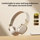 thumbnail image 4 of Pisexur - Auriculares Bluetooth para hombre, plegables, inalámbricos y con cable, estéreo, para celular y PC, suaves, ligeros, para uso prolongado, para niños, organizador de electrónica., 4 of 9