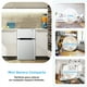 thumbnail image 5 of Costway Frigorífico Compacto Mini Nevera 90 L Congelador Separado con 2 Puertas Luz LED Refrigeración Rápida Ahorro Energético Silencioso Gris, 5 of 9