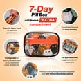 thumbnail image 4 of Made Easy Kit Pill Case - Weekly Medicine Organizer with Removable Seven-Day Vitamin & Supplement Box, 4 of 6
