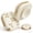 Beige, variant on Silicone Shower Steamer Holder with Suction Cup - 3.28" Aromatherapy Steamer Tray for Shower Wall & Floor - Draining Soap Dish & Bath Bomb Hanger for Bathroom, Bedroom & Living Room - Easy Clean