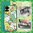 thumbnail image 2 of KDY-Phone Case For TCL 50LE/T510SPP, Cute Phone Holder Kickstand Anti-knock Wristband Anti-dust Back Cover Lanyard protective Wrist Strap Dirt-resistant Shockproof Durable Cartoon ring, 2 of 9