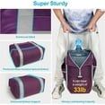 thumbnail image 6 of Spirit Airlines Personal Item Bag 18x14x8 Inch - 30L Personal Item Travel Bag for Short Trip, Lightweight Compact Underseat Foldable Travel Duffel Carry on Bags for Airplane, 2 Pack, 6 of 9