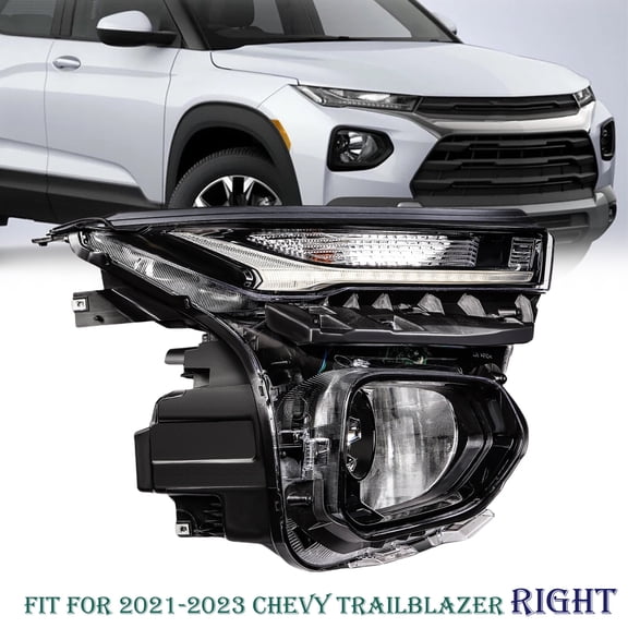 For 2021-2023 Chevy Trailblazer LED Low Beam Headlight w/DRL Lamp Passenger Side