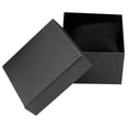 thumbnail image 3 of Caja de almacenamiento para relojes para el hogar, color negro, ligera, elegante, moderna y práctica, ideal para el dormitorio de trabajo., 3 of 12