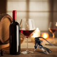 thumbnail image 3 of nipocaio Professional Corkscrew Bottle Opener, Manual Lever, Corkscrew with Ergonomic Lever Pump, Spiral, Rabbit Style, Corkscrew with Foil Cutter, Wine Stopper, 3 of 5