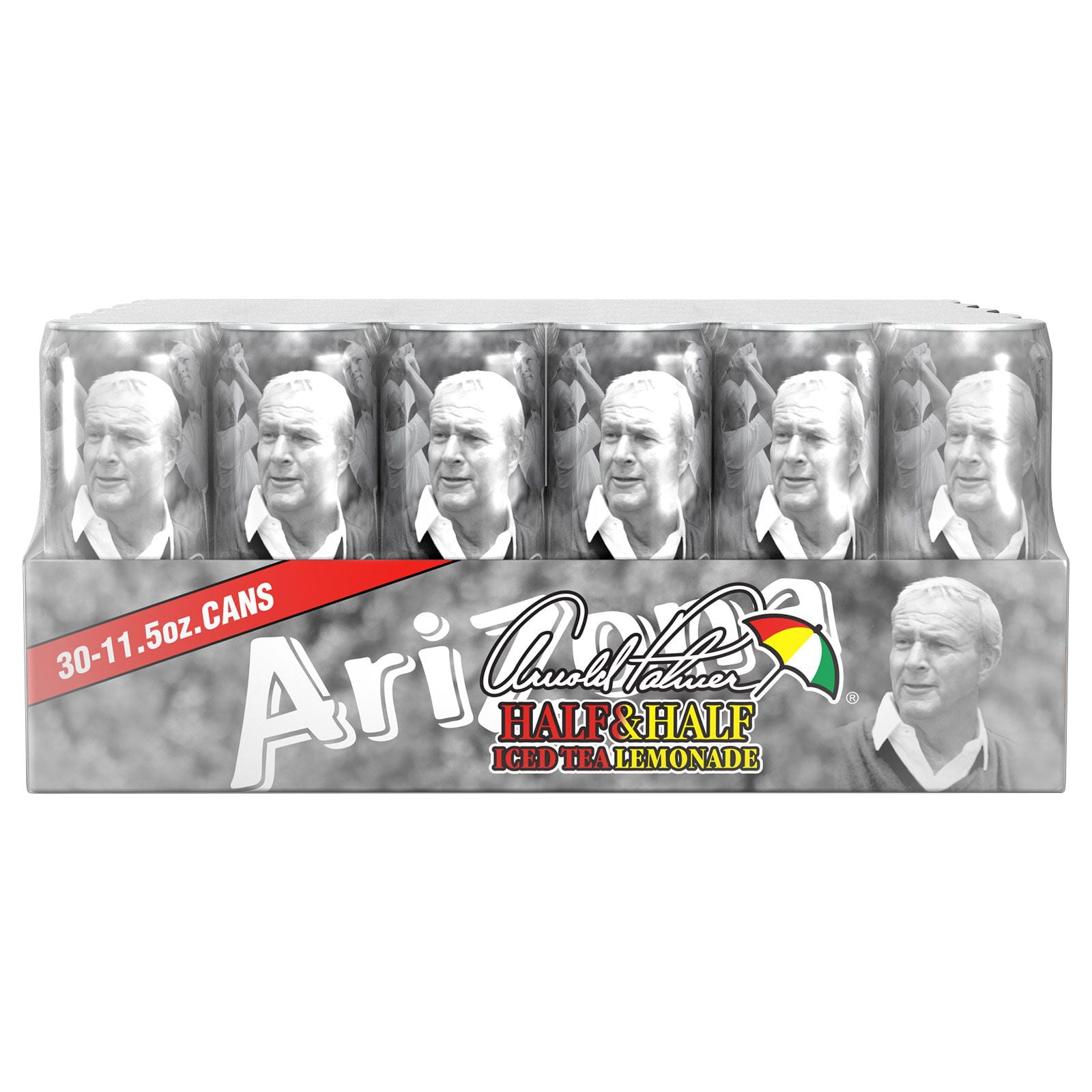 Arizona Arnold Palmer Lite Half & Half Ice Tea Drink Lemonade, 30 Pk