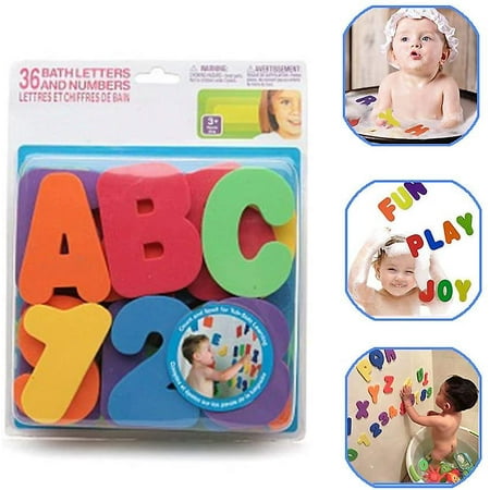 Letters Toys, 36 Letters Of The Alphabet And Numbers, Floating Bubbles ...