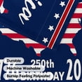 thumbnail image 6 of Sm:)e Blue Star 250th Anniversary Patriotic July 4th Garden Flag 12x18 Inch, Double Sided, 6 of 8