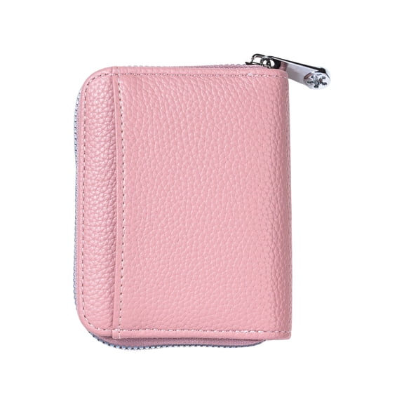 BIBABLYKE Womens Wallet Small Coin Purse with Card Holder Stylish Change Purse Solid Color Short Purse PU Leather Wallet for Daily