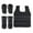 Capacité de 15kg, variante sur koolsoo Gilet de Poids Bracelet Lesté Veste de Charge pour Entraînement Capacité 15kg