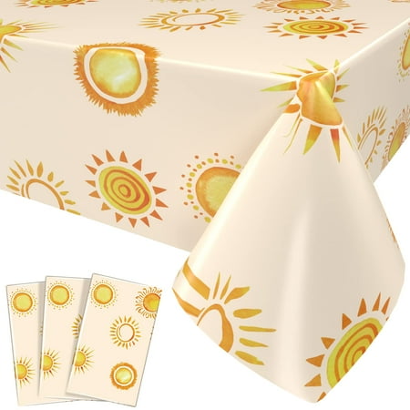 

Lausatek Boho Sun Tablecloth 3 Pieces for Birthday