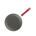 thumbnail image 3 of Rachael Ray 12.5" Hard Anodized Non-Stick Frying Pan/Fry Pan/Skillet with Red Handle, 3 of 8