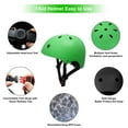 thumbnail image 5 of Tripumer Kids Bike Helmet Toddler Ages 3-8 Years Old Boys Girls Children Adjustable Bicycle Helmet Green, 5 of 5