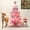 Pink, variant on FUNING 24/18in Tabletop Artificial Mini Green Christmas Pine Tree with Multi-Color LED Lights & Ornaments
