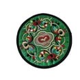 thumbnail image 1 of Wosthever Posavasos para bebidas, tapete étnico Vintage para taza de té, almohadilla bordada portátil, almohadillas aislantes, decoración de para Mostrada Verde Wosthever HA067842-06, 1 of 6
