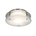 thumbnail image 2 of Access Lighting 50036LEDD-BS-FST Vision Round Dimmable Led Flush Mount - Brushed Steel & Frosted, 2 of 2