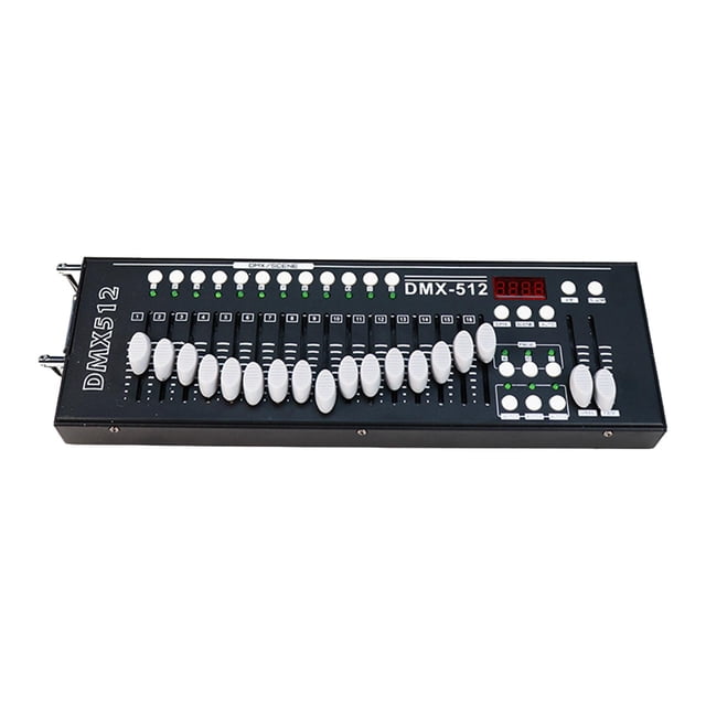 Controlador de Luz Dmx 512 para DJ, Consola Mezcladora de Iluminación para Pub, Bares Y Fiestas