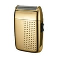 thumbnail image 2 of BELOVING Mini Rasoir Électrique Rasoir Barbe Sans Fil Compact pour le Camping de Bureau en Plein Air Or, 2 of 10