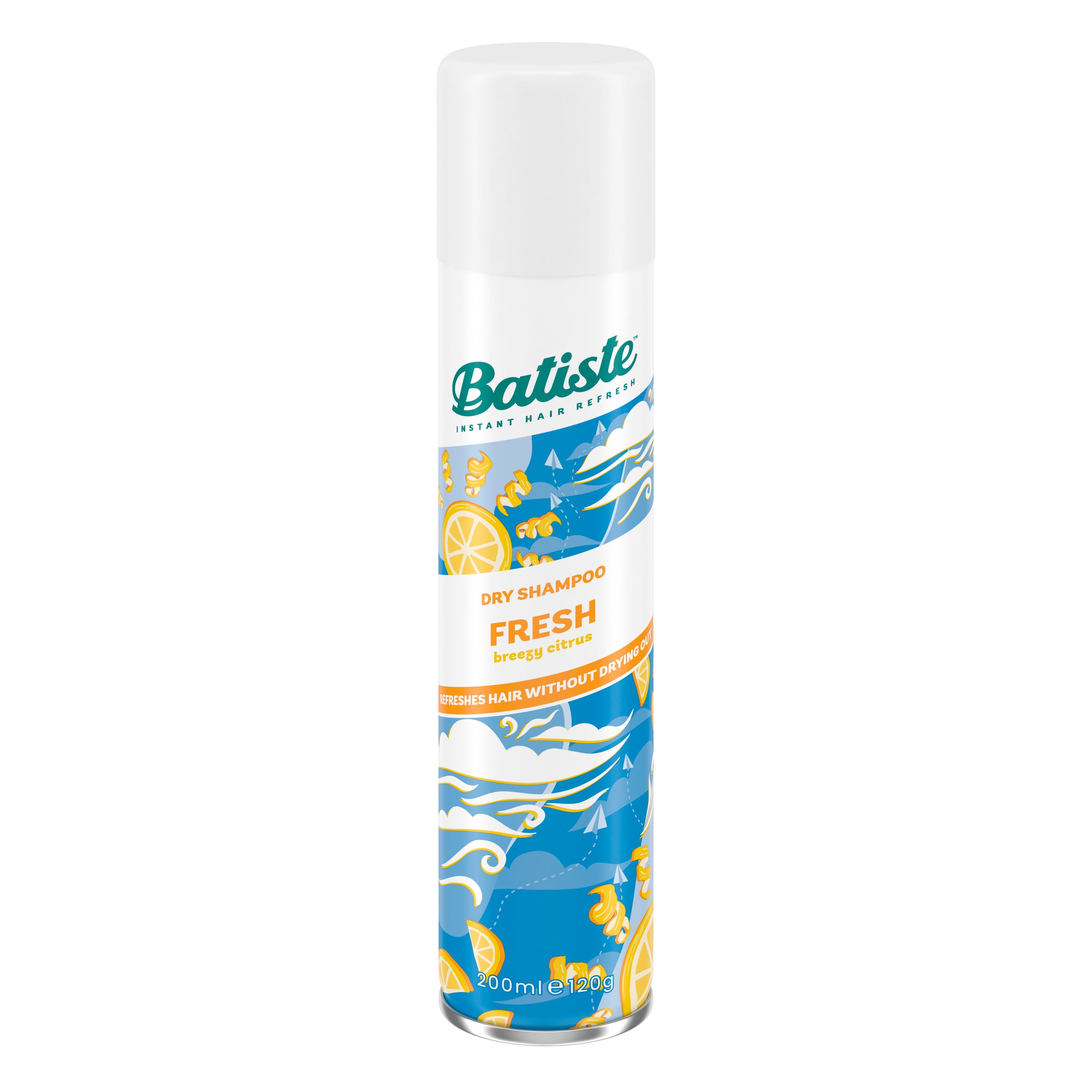 Batiste Dry Shampoo, Fresh Fragrance, 4.23 - Packaging Vary - Walmart.com