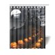 thumbnail image 1 of Cortina de Ducha ABPHQTO de Calabaza de Halloween con Castillo embrujado 150x180 cm, 1 of 3
