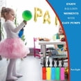 thumbnail image 2 of Bomba de globo manual bidireccional, paquete de 2 colores aleatorios - Bomba de aire de mano para accesorios de suministros de globos de fiesta para niños, inflador de globos con mano, 2 of 5
