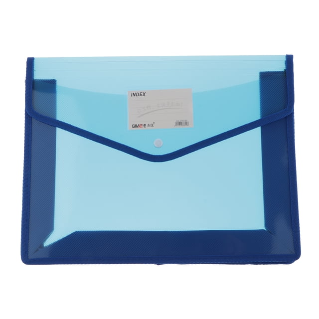 Carpeta de compartimentos A4 Carpeta de Carpeta de archivos Carpeta de mano-acordeón Bolsa A4 Azul Yuyangstore Carpeta de documentos A4
