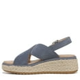 thumbnail image 5 of Dr. Scholl's Womens Ember Espadrille Sandal Oxide Blue Microfiber 8 M, 5 of 9