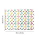 thumbnail image 3 of Easter Fabric Printed Tea Towel Eggs Napkin Tableware, 3 of 6