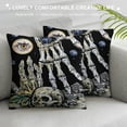 thumbnail image 3 of Qinduosi Pillows Covers Pillow Covers Decor Aesthet, Throw Pillow, Gifts, Decor, Decor, Whimsal Decor White, 3 of 5